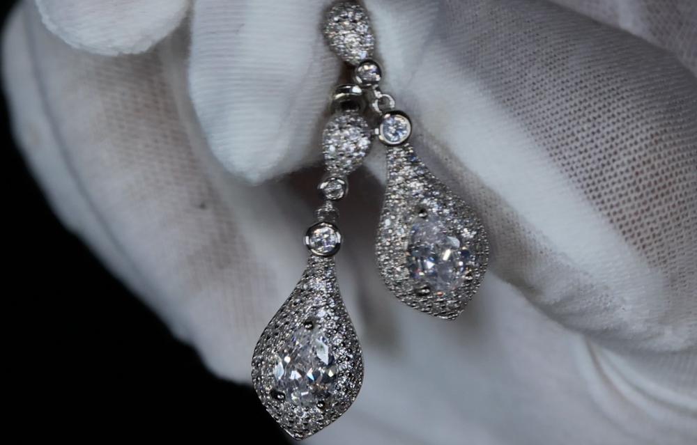 Bridal Diamond Earrings