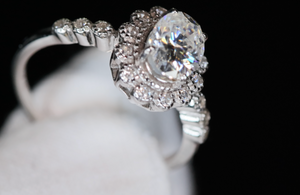 Moissanite Engagement Rings | Oval Moissanite Rings