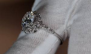 Moissanite Engagement Rings | Oval Moissanite Rings