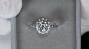 Moissanite Engagement Rings | Oval Moissanite Rings