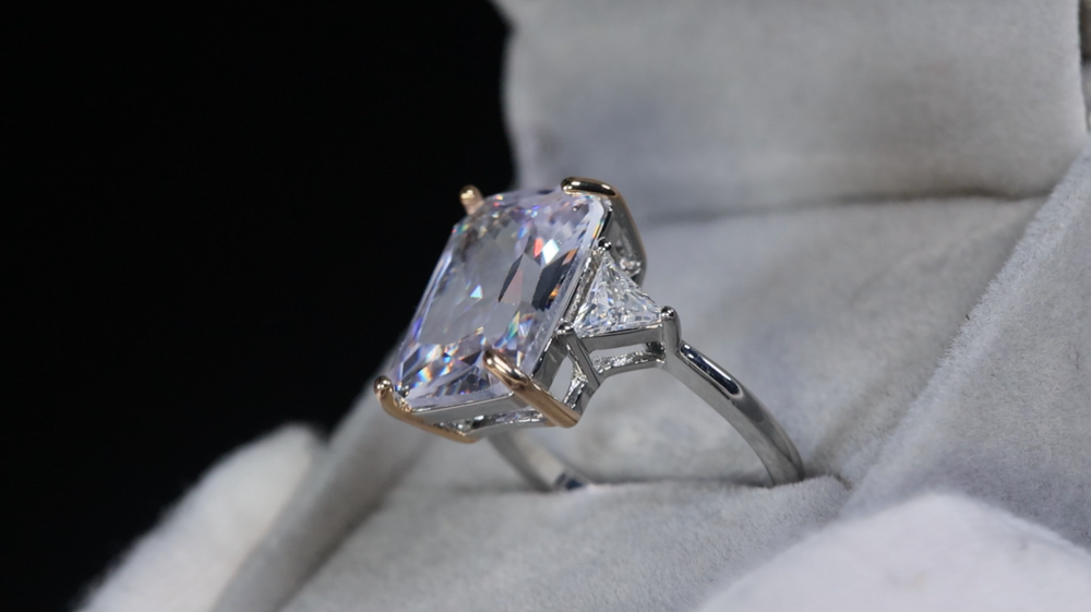 Radiant Diamond Ring | Womens Big Diamond Ring