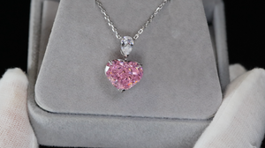 5.0 Carat Pink Diamond Heart Pendant | Pink Diamond Pendant