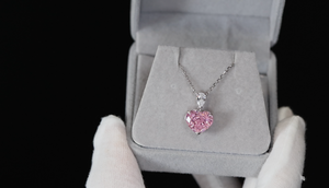 5.0 Carat Pink Diamond Heart Pendant | Pink Diamond Pendant