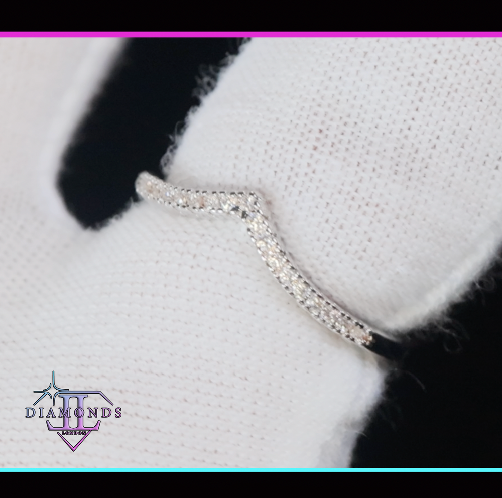 Wishbone Diamond Ring