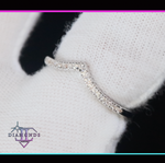 Wishbone Diamond Ring
