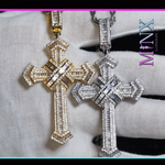 Big Iced Out Cross Pendant