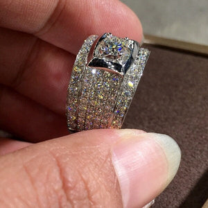Eternity Ring | Promise Ring | Mens Ring | Womens Ring | Eternity Ring Diamond | Iced Out Ring | Engagement Rings | Wedding Band | Icy Ring