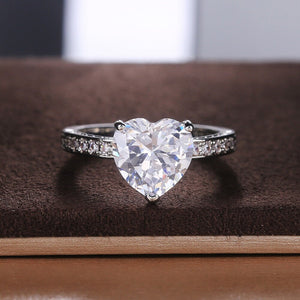Heart Ring | Heart Shaped Ring | Heart Shape Ring | Diamond Heart Ring