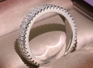 Eternity Ring | Promise Ring | Pavé Diamond Ring | Eternity Ring Diamond | Wedding Band