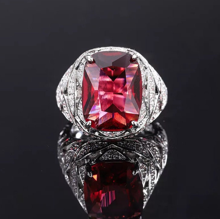 Red Diamond Ring | Mens Red Diamond Ring | Womens Red Diamond Ring