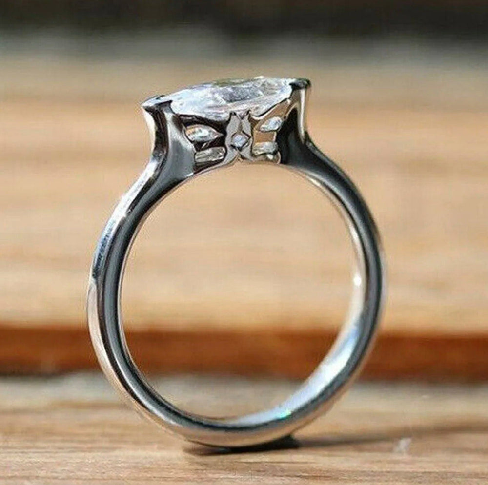 Marquise Diamond Ring | Marquise Engagement Ring | Marquise Engagement Ring | Solitaire Diamond Ring