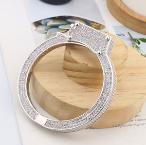 iced cuff bracelet