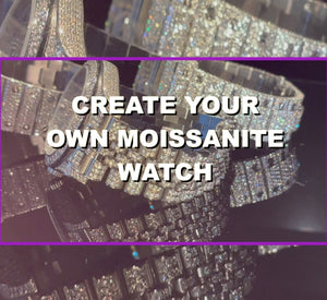 Moissanite Watch | Moissanite Watches | Iced Out watches | Iced Out Watch | Hip Hop Watch | Moissanite Diamond Watch | Diamond Watch