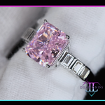 Pink Diamond Engagement Ring