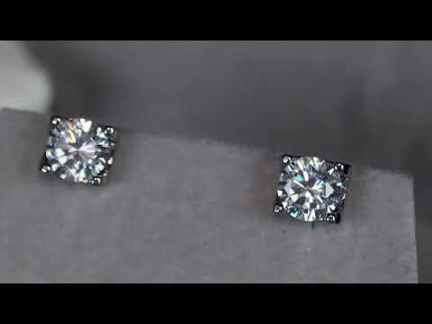 
            
                Load and play video in Gallery viewer, Womens Diamond Ear Studs
            
        