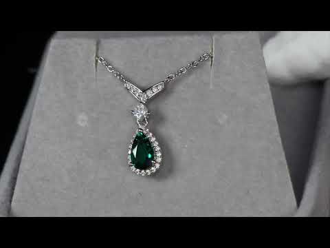 
            
                Load and play video in Gallery viewer, Colombian Emerald Pendant
            
        