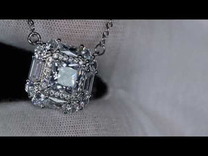 
            
                Load and play video in Gallery viewer, Baguette Diamond Pendant
            
        