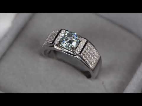 
            
                Load and play video in Gallery viewer, Mens Lab Diamond Wedding Ring
            
        