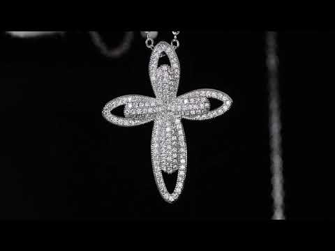 
            
                Load and play video in Gallery viewer, Womens Cross Pendant and Necklace
            
        