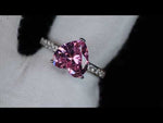 pink diamond engagement ring