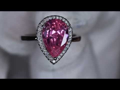 
            
                Load and play video in Gallery viewer, Pink diamond engagement ring
            
        