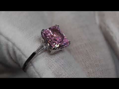 
            
                Load and play video in Gallery viewer, Pink Diamond Engagement Ring
            
        