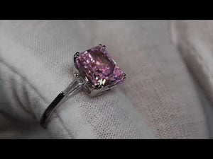 
            
                Load and play video in Gallery viewer, Pink Diamond Engagement Ring
            
        