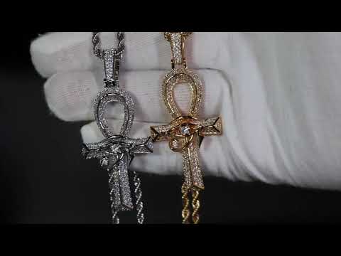 
            
                Load and play video in Gallery viewer, moissanite diamond pendant
            
        