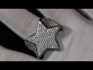 
            
                Load and play video in Gallery viewer, Iced out ring | Star Ring | Diamond Star Ring | Mens Iced Out Ring | Star Shaped ring | Star Rings | Iced Out Star Ring | Big Diamond Ring
            
        