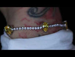 Womens Yellow Diamond Bracelet | Yellow Gemstone Bracelet