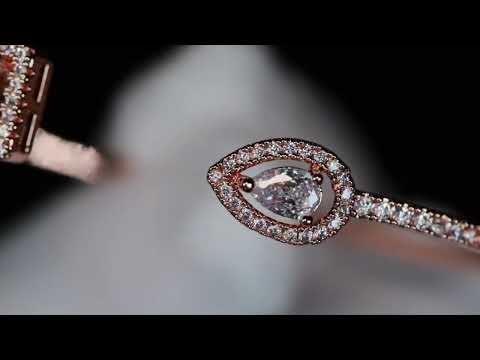 
            
                Load and play video in Gallery viewer, Womens Diamond Bracelet | Rose Gold Diamond Bracelet
            
        