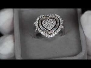 
            
                Load and play video in Gallery viewer, Womens Big Lab Grown Diamond Ring
            
        