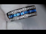 Mens Blue Diamond Ring | Blue Diamond Rings | Womens Blue Diamond Ring
