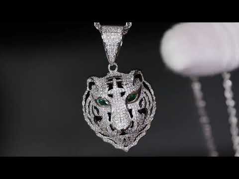 
            
                Load and play video in Gallery viewer, Diamond Tiger Pendant
            
        