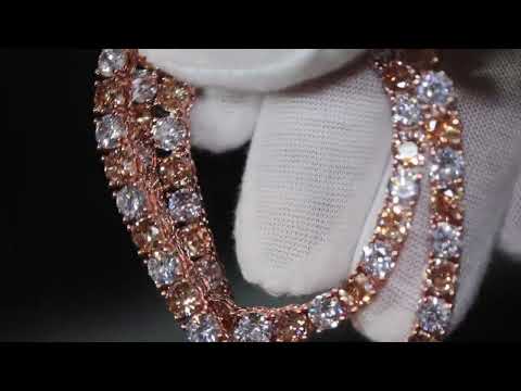 
            
                Load and play video in Gallery viewer, Rose Gold Diamond Tennis Chain
            
        