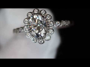 
            
                Load and play video in Gallery viewer, Lab Grown oval diamond engagement ring
            
        