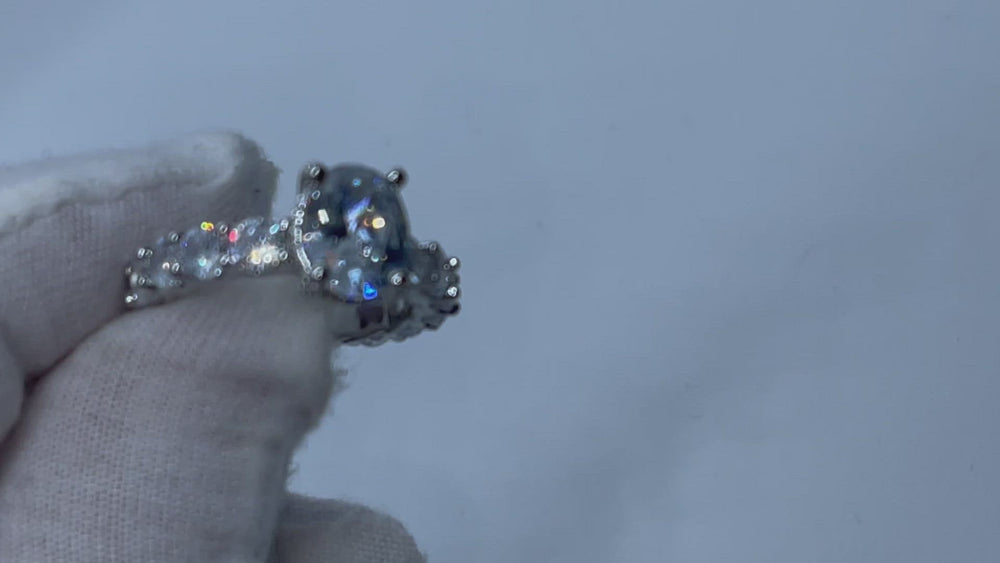 
            
                Load and play video in Gallery viewer, iced out womens ring
            
        