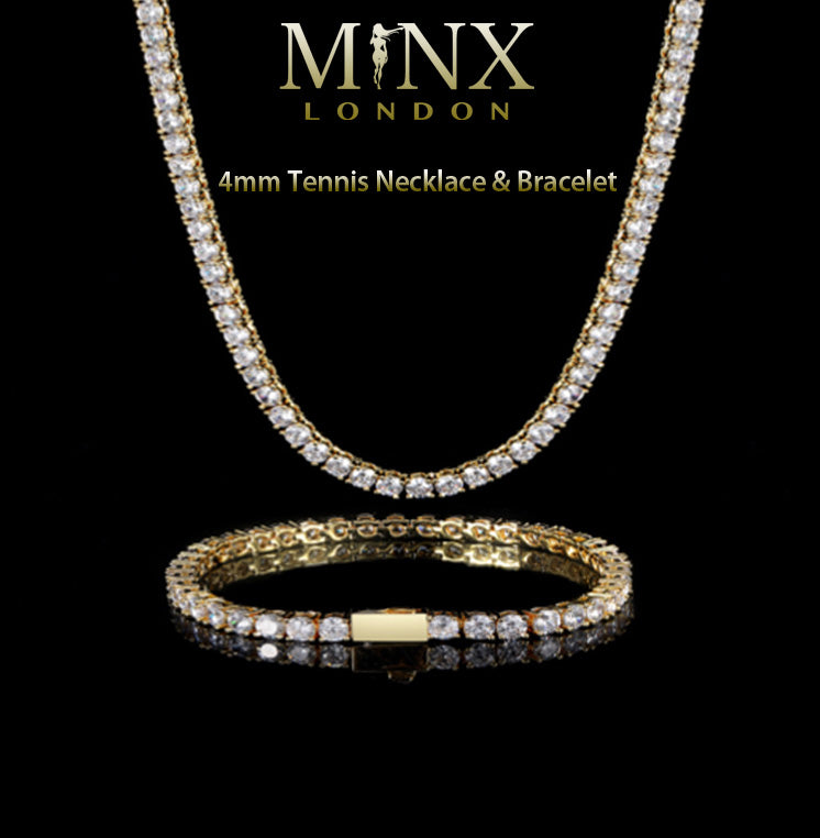 gold tennis chain