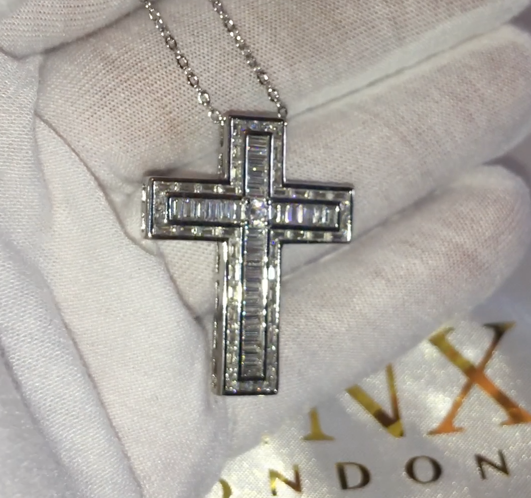 Mens Cross Necklace Womens Cross Necklace 25 Minx London   Cross Necklace For Men 