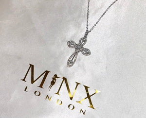 
            
                Load image into Gallery viewer, Womens Cross Necklace Silver
            
        