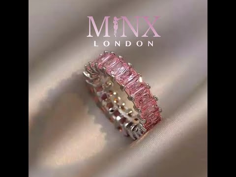 
            
                Load and play video in Gallery viewer, Pink Diamond Ring | Eternity Rings | Womens Eternity Ring | Pink Diamond Engagement Ring | Baguette Ring | Promise Ring | Eternity Ring
            
        