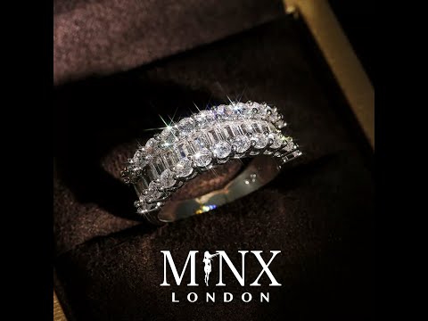 
            
                Load and play video in Gallery viewer, Engagement Ring | Womens Wedding Band | Baguette Ring | Engagement Ring Diamond | Luxury Diamond Ring | Engagement rings | Big Diamond Rings
            
        