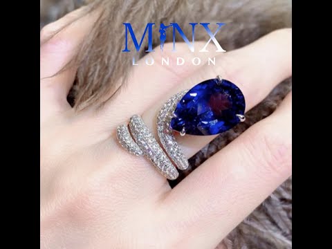 
            
                Load and play video in Gallery viewer, Blue Diamond Ring | Snake Ring | Sapphire Blue Diamond Ring | Pear Shape Ring | Pear Engagement Ring | Teardrop Ring
            
        