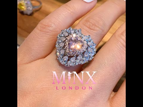 
            
                Load and play video in Gallery viewer, Heart Ring | Pink Diamond Ring | Heart Shaped Ring | Heart Shape Ring | Diamond Heart Ring | Heart Ring with Diamonds | Engagement Ring
            
        