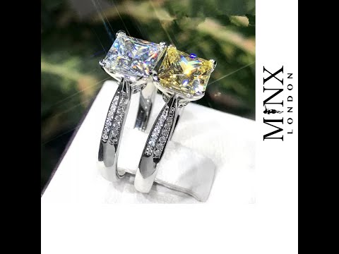 
            
                Load and play video in Gallery viewer, Yellow Diamond Ring | Yellow Diamond Engagement Rings | Platinum Plated Ring | Wedding Ring | Womens Engagement Ring | Solitaire Ring
            
        