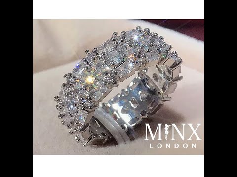 
            
                Load and play video in Gallery viewer, Eternity Ring | Baguette Ring | Womens Diamond Ring | Mens Iced Out Ring | Wedding Band | friendship Ring | iced out rings | Big Ring
            
        