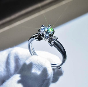 Womens Engagement Rings | Diamond Engagement Ring | Adjustable Wedding Ring | Resizable Ring | Cheap Wedding Ring for Women, Engagement Ring