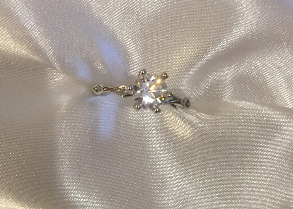 Engagement Ring | Cheap Engagement Ring | Womens Engagement Rings | Diamond Engagement Ring | Adjustable Wedding Ring | Resizable Ring