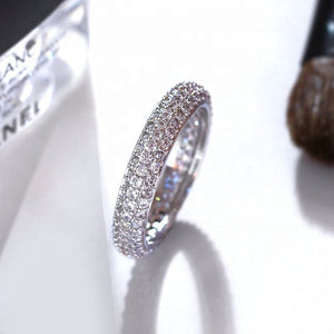 Eternity Ring | Promise Ring | Eternity Band | Womens Wedding Band | Eternity Ring Diamond | Iced Out Ring | Engagement Rings | Wedding Band