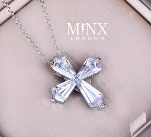 Womens Cross Necklace | Cross Necklace Women | Cross Necklace | Diamond Cross Pendant | Cross Pendant and Necklace | Silver Cross Necklace